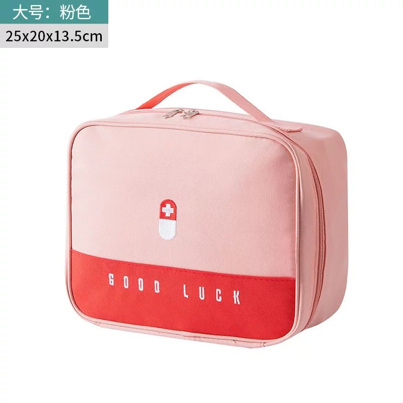 Portable medical bag portable small medicine bag home storage medical first aid medicine bag emergency kit medicine box