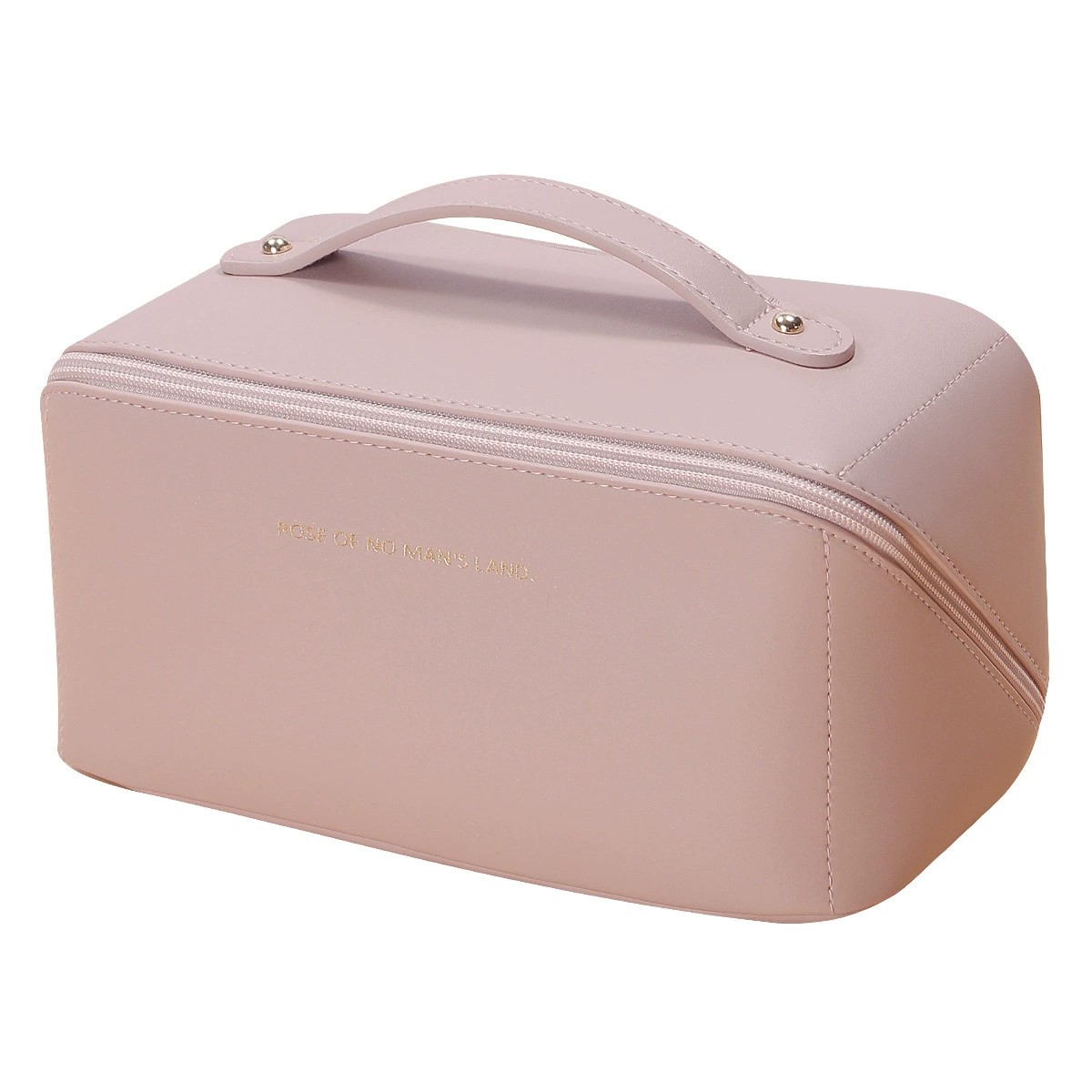 PU leather women's cosmetic bag large capacity travel portable ins 3 IN 1 makeup bag